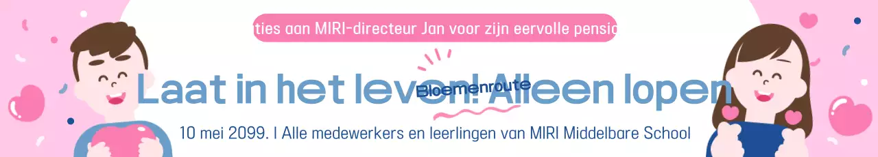 Pink Baby Pensioen Evenement