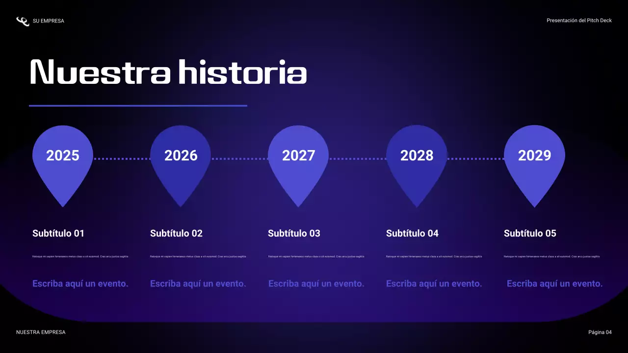 Presentación de ciberseguridad azul