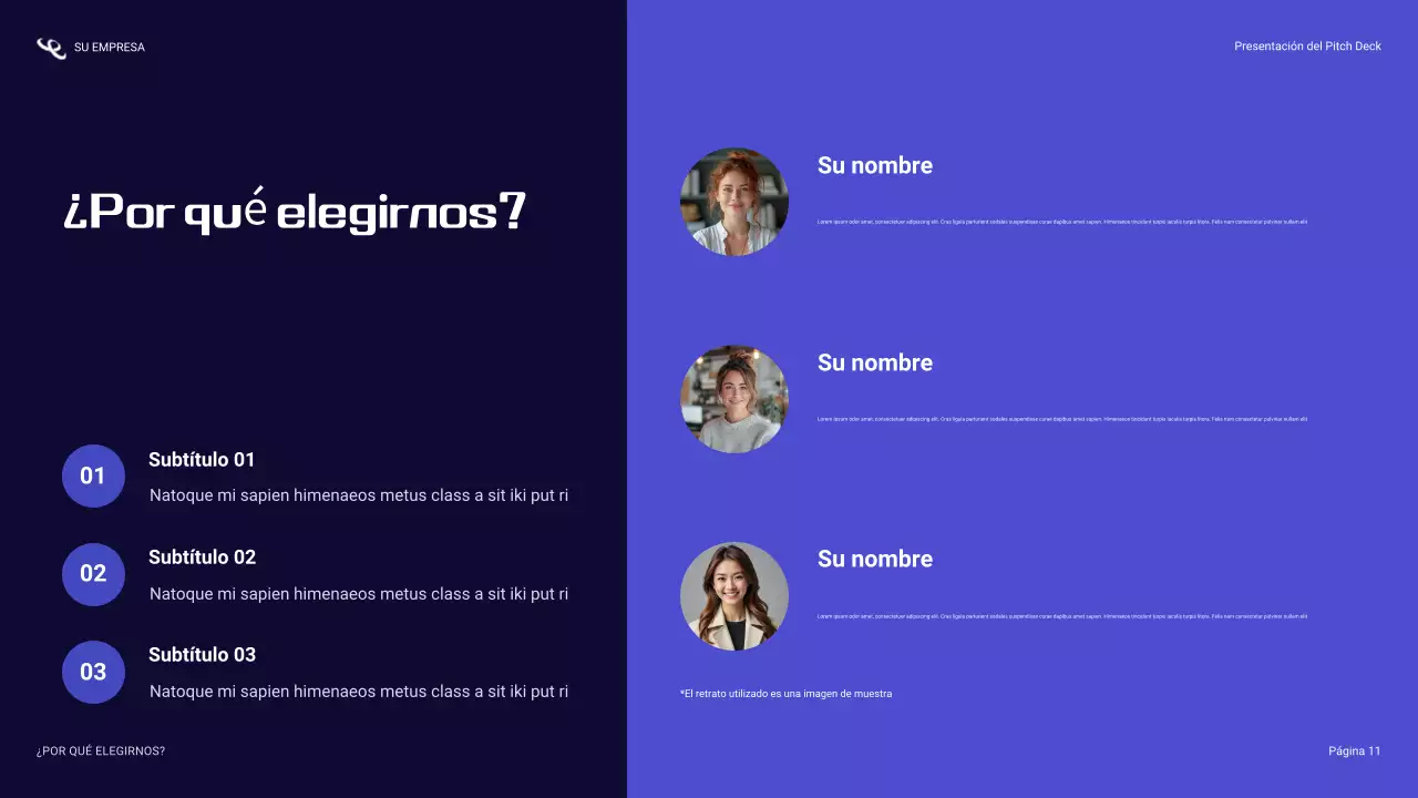 Presentación de ciberseguridad azul