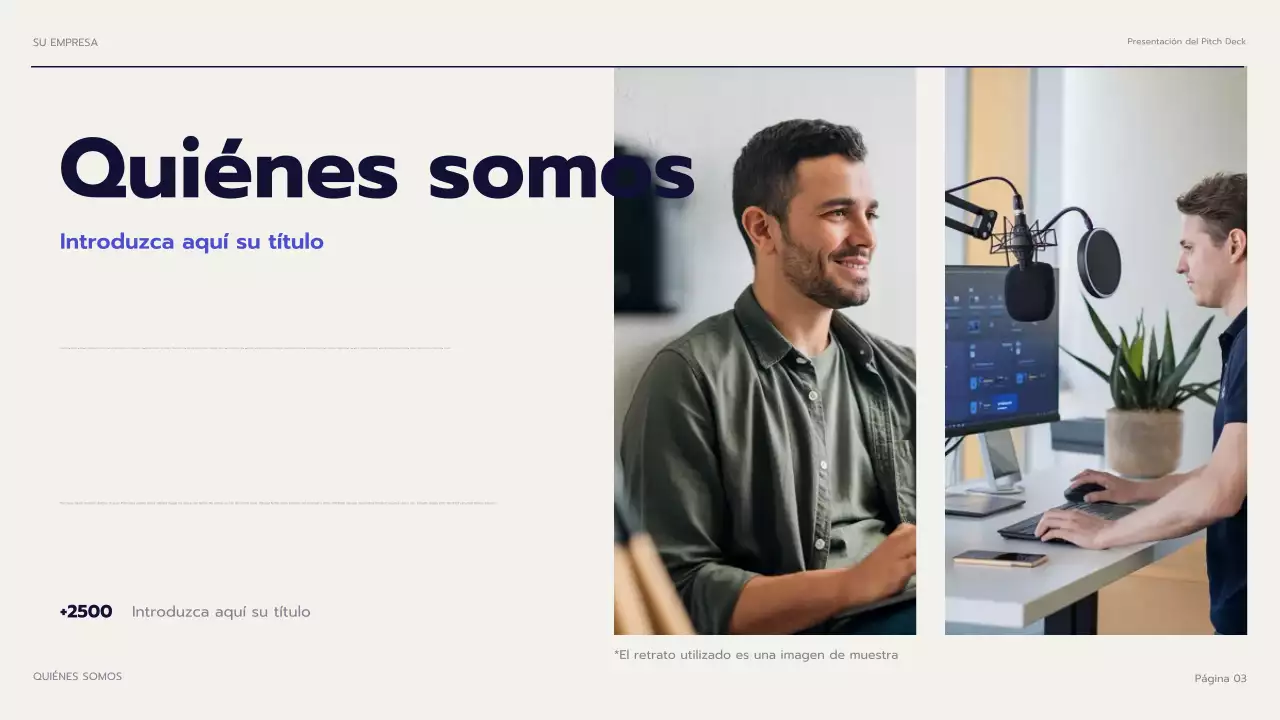 Presentación de la agencia Navy Modern