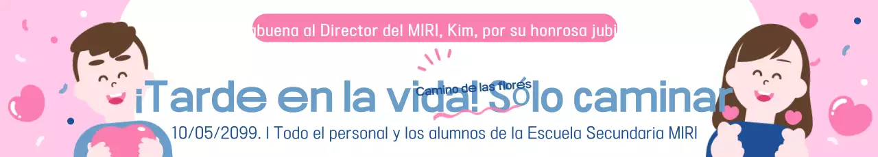 Evento de jubilación de Pink Baby