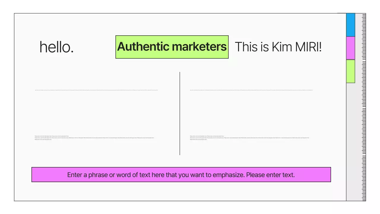 Portfólio de marketing de beleza e moda cinza limpa