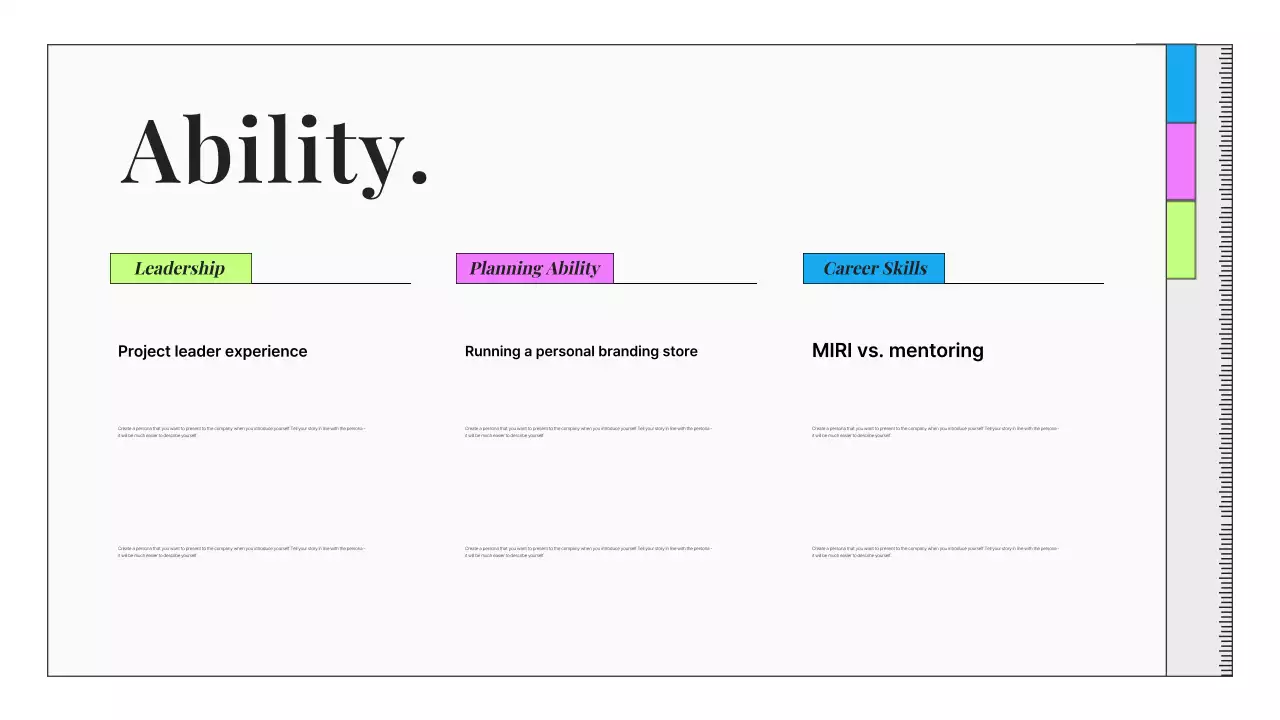 Portfólio de marketing de beleza e moda cinza limpa