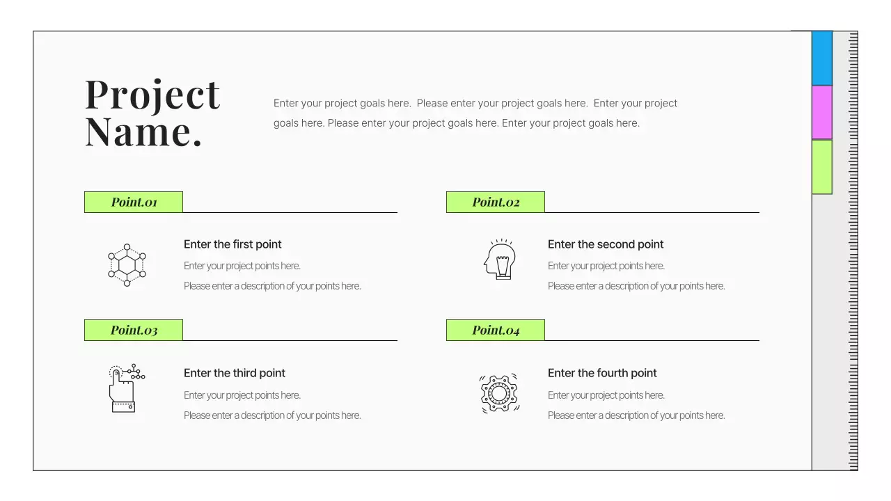 Portfólio de marketing de beleza e moda cinza limpa