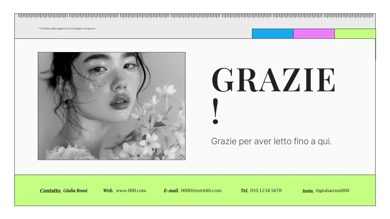 Portafoglio di esperti di marketing di bellezza e moda pulita di Gray