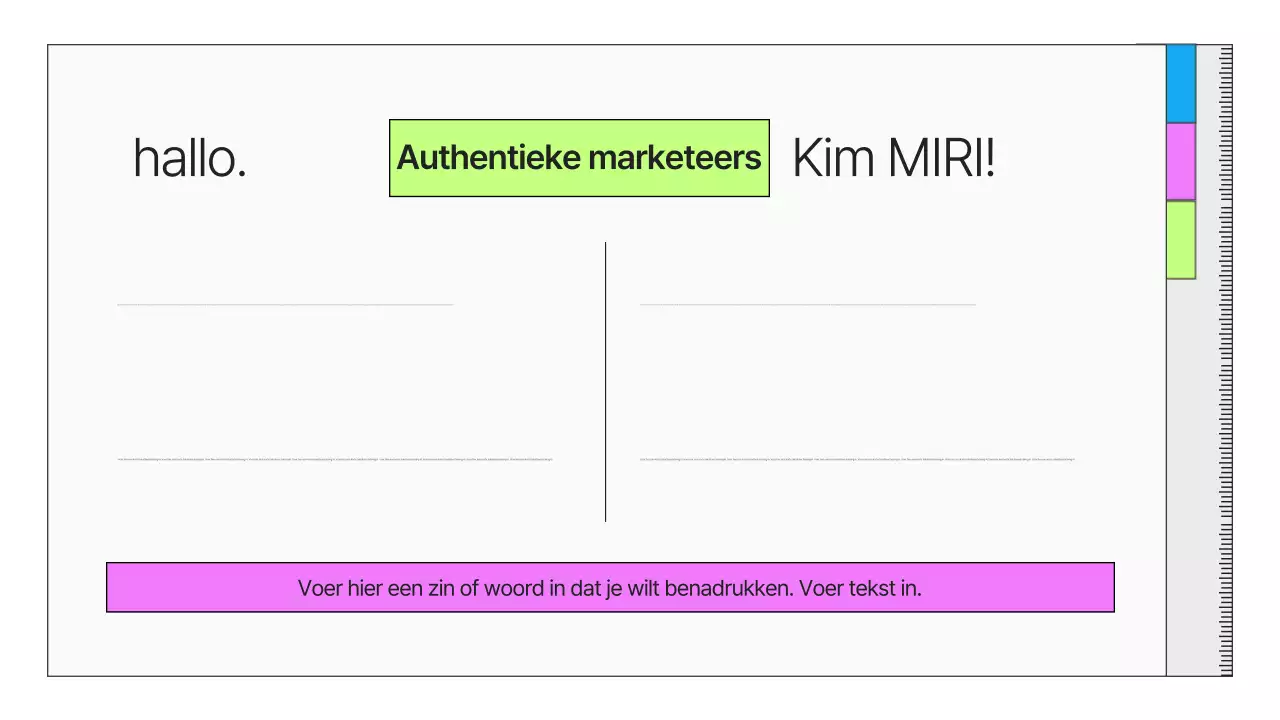 Grijs Schoon Mode Schoonheid Marketeer Portfolio