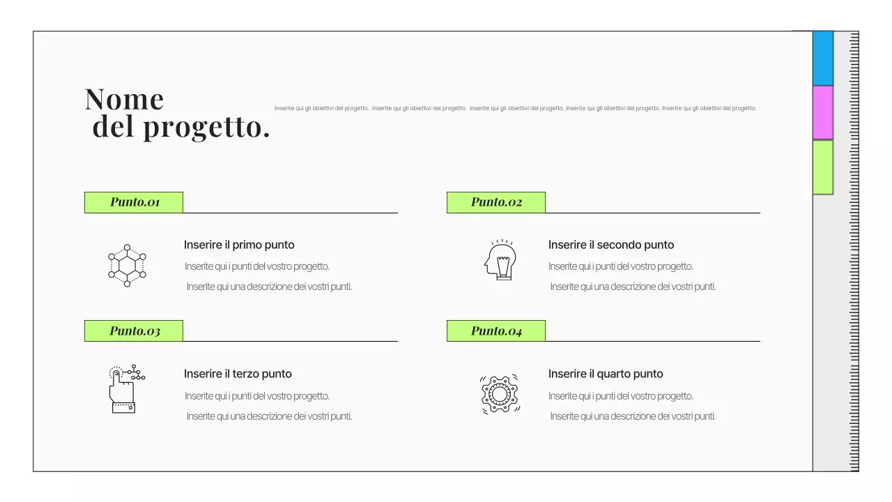 Portafoglio di esperti di marketing di bellezza e moda pulita di Gray
