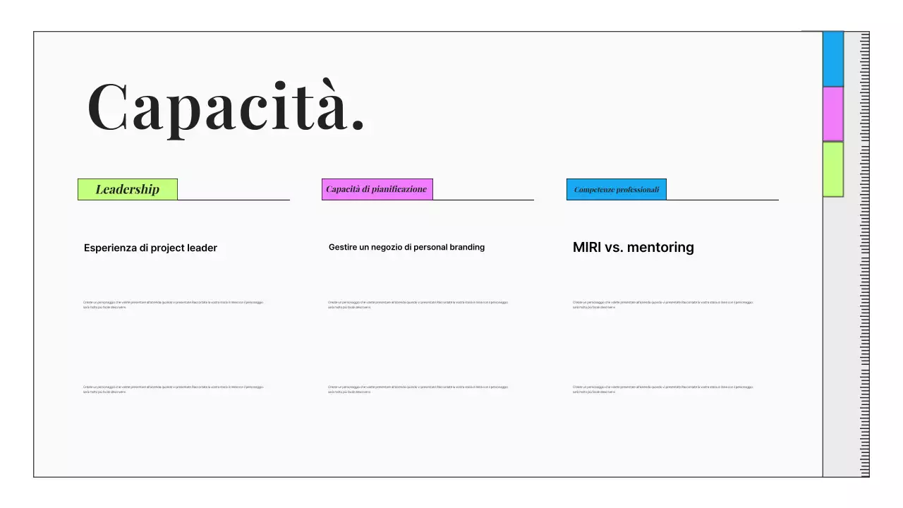 Portafoglio di esperti di marketing di bellezza e moda pulita di Gray