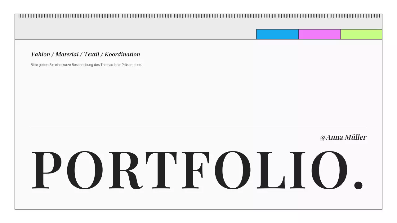 Gray Clean Fashion Beauty Marketer Portfolio