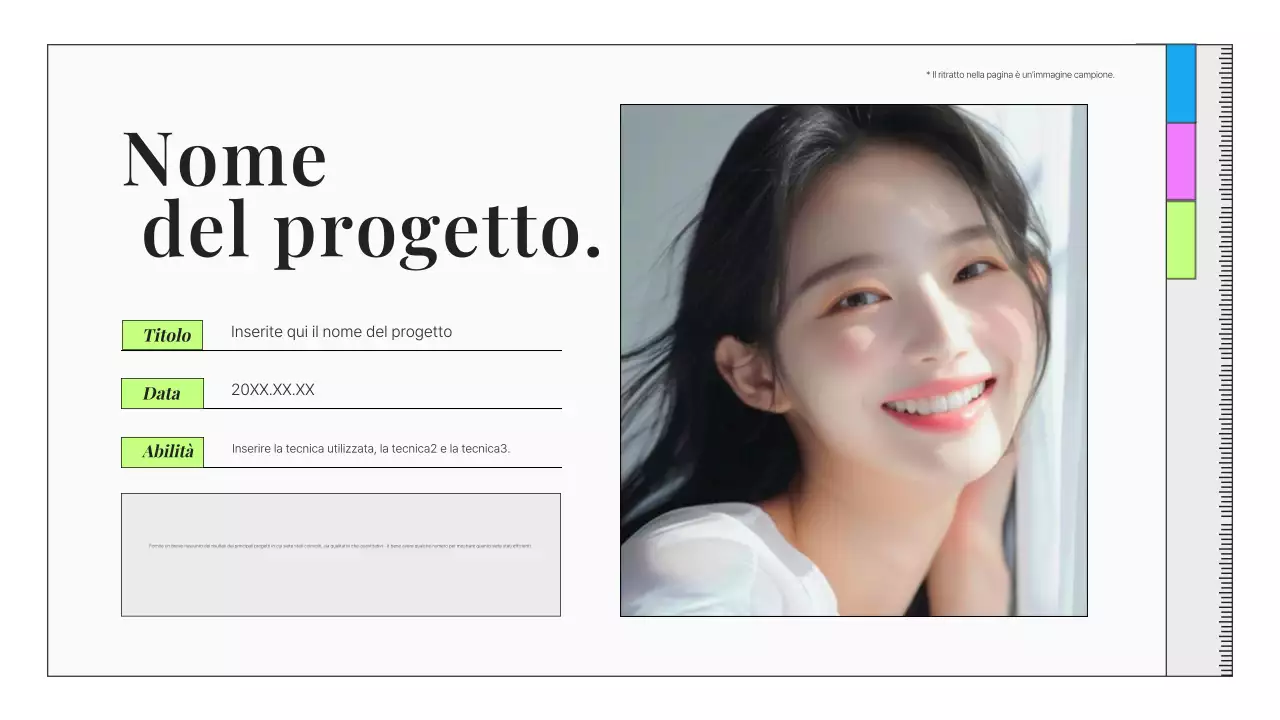 Portafoglio di esperti di marketing di bellezza e moda pulita di Gray