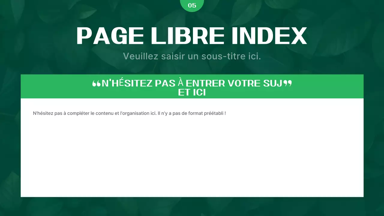 Rapport sur les entreprises vertes et modernes