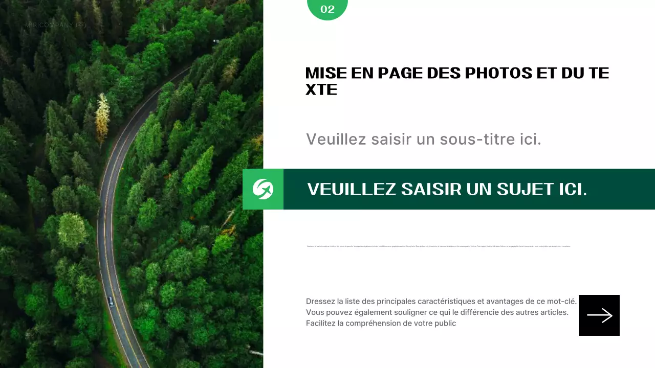 Rapport sur les entreprises vertes et modernes