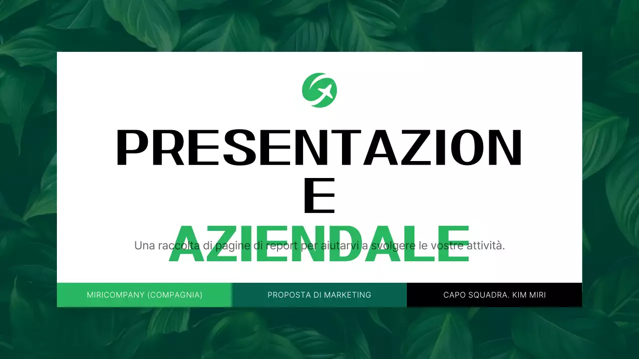 Rapporto sulle imprese moderne e verdi