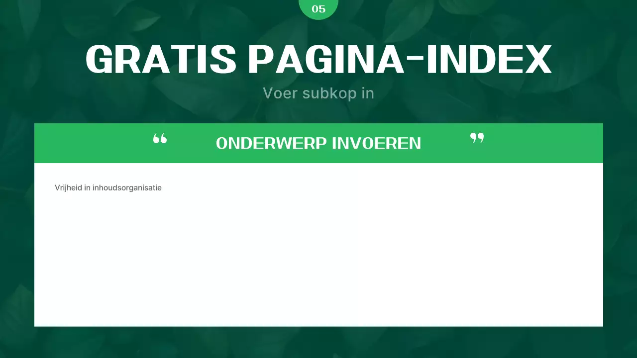 Groen Modern Bedrijfsrapport