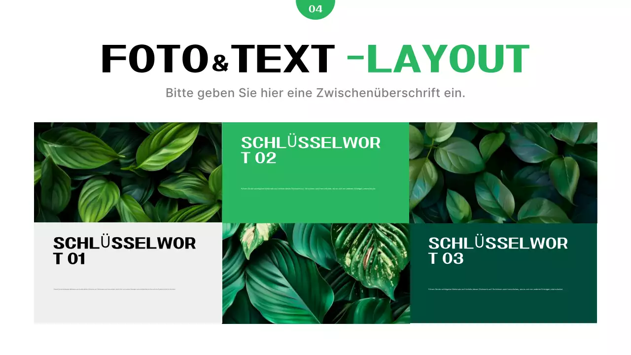 Green Modern Business Report