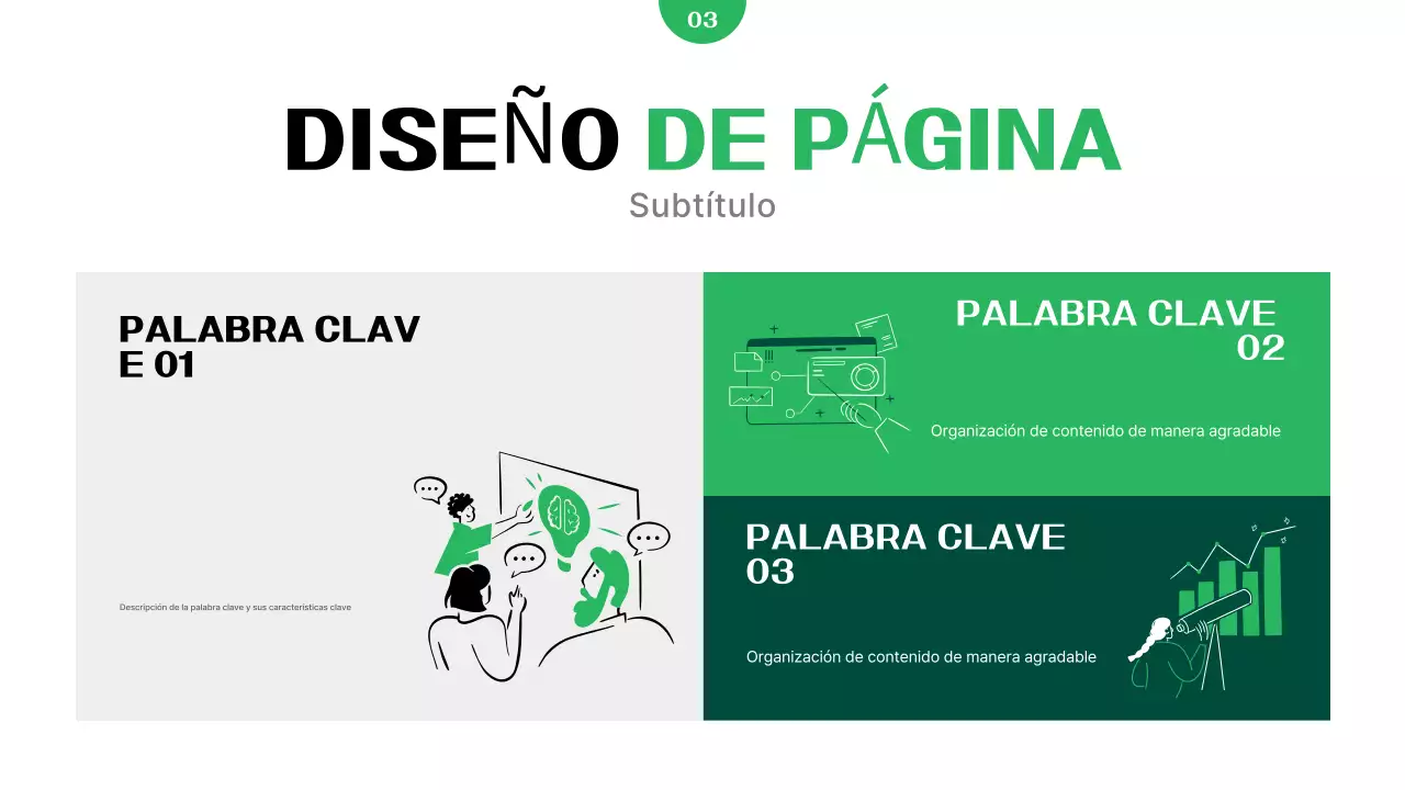 Informe de negocios modernos y ecológicos