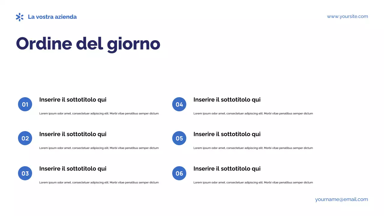 Presentazione di germi e malattie fotocentriche blu