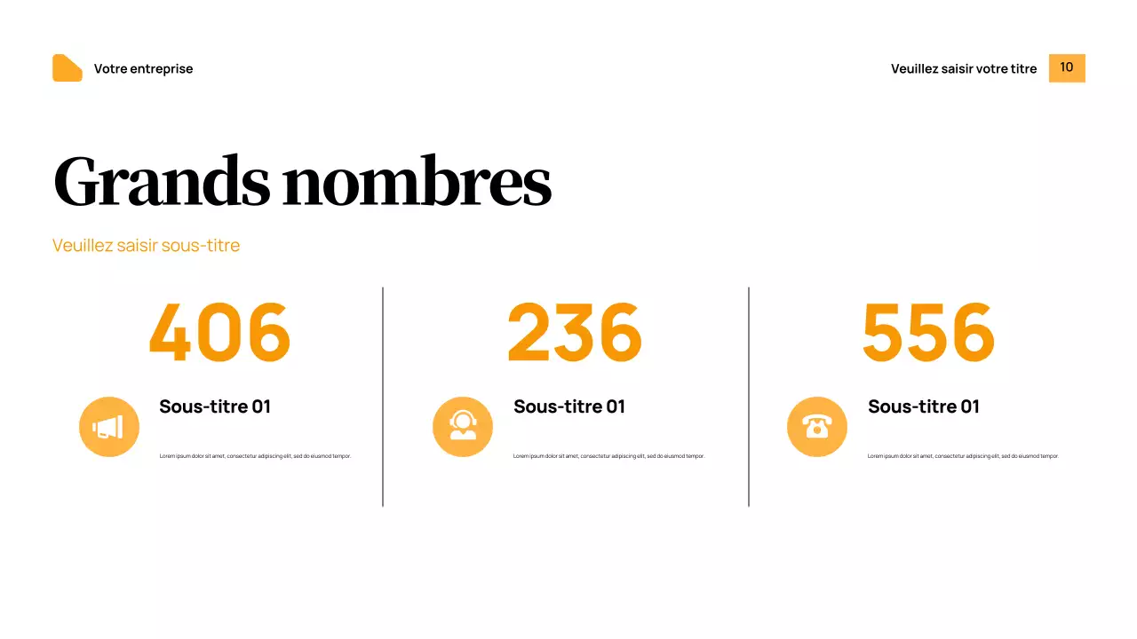 Annonce Orange Modern Health