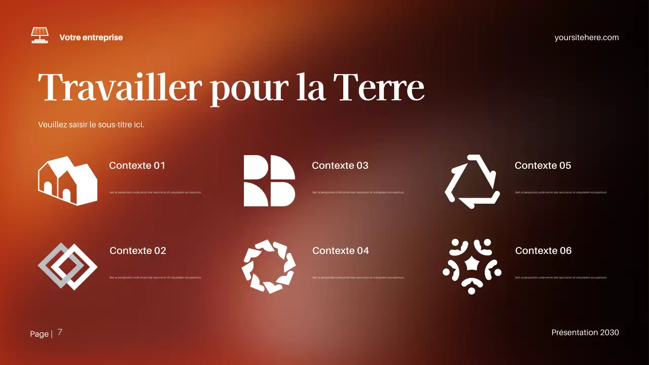 Présentation du climat moderne de Brown