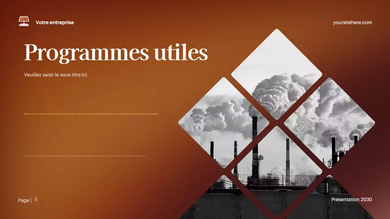 Présentation du climat moderne de Brown