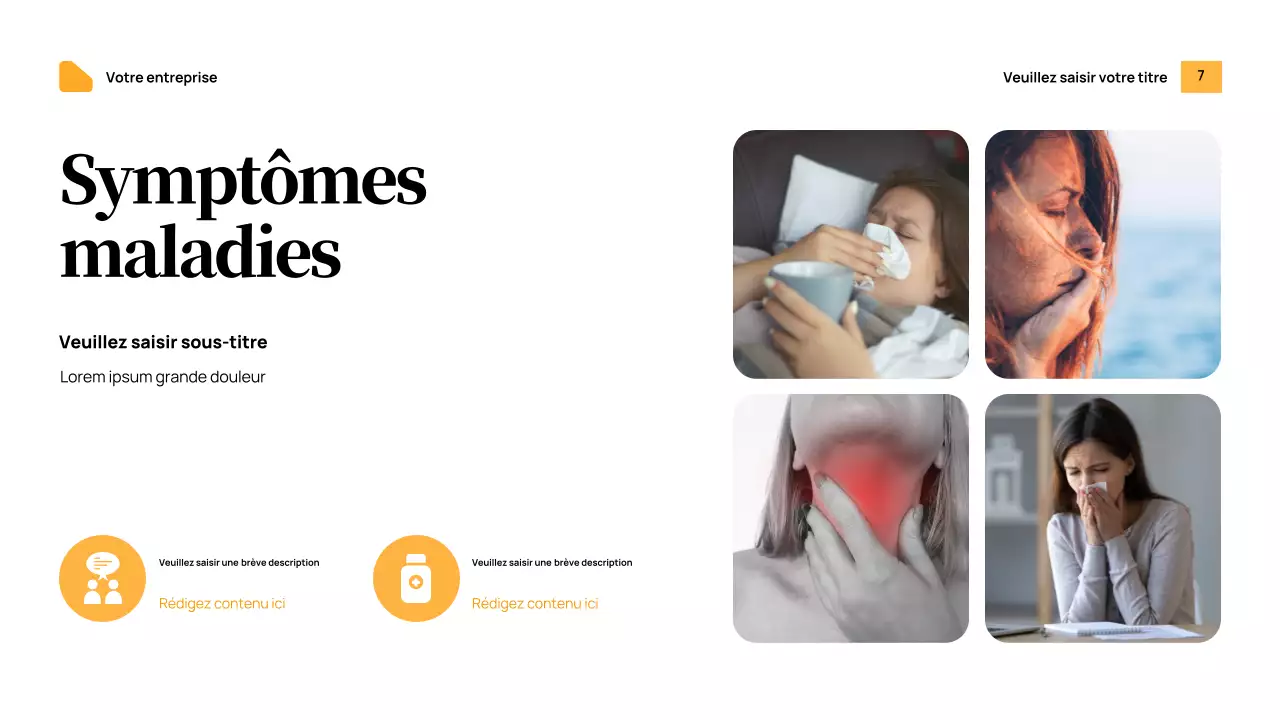 Annonce Orange Modern Health