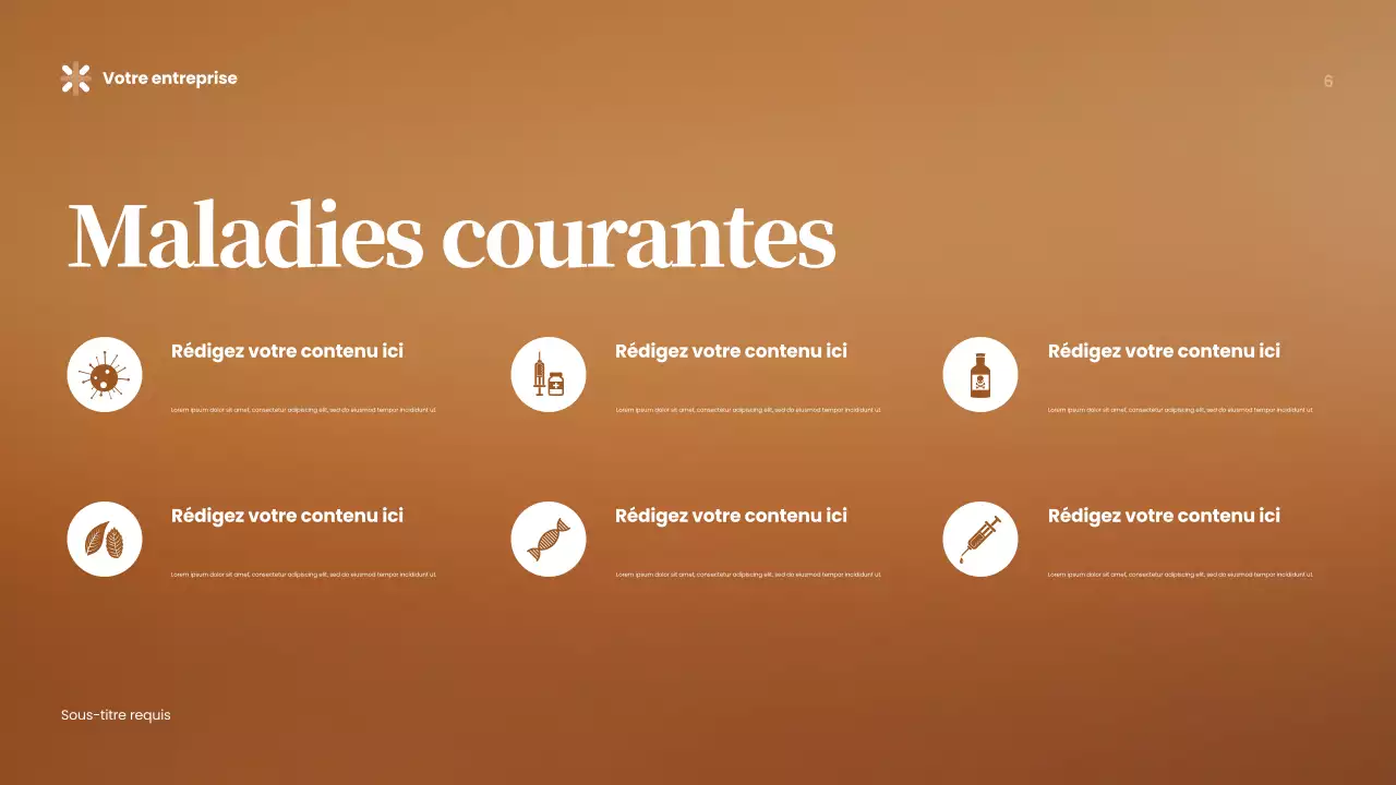 Annonce de Brown Modern Health