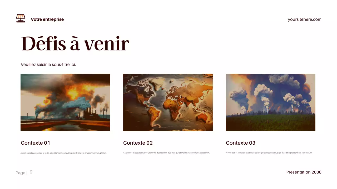 Présentation du climat moderne de Brown