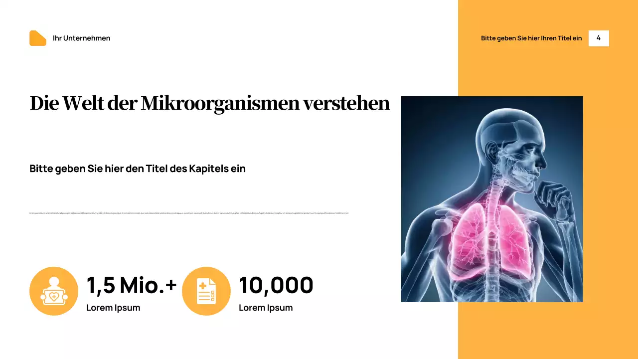 Orange Modern Health Ankündigung