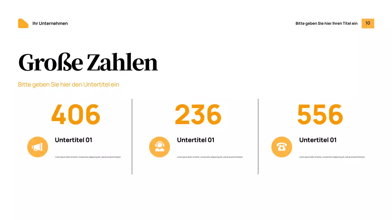 Orange Modern Health Ankündigung