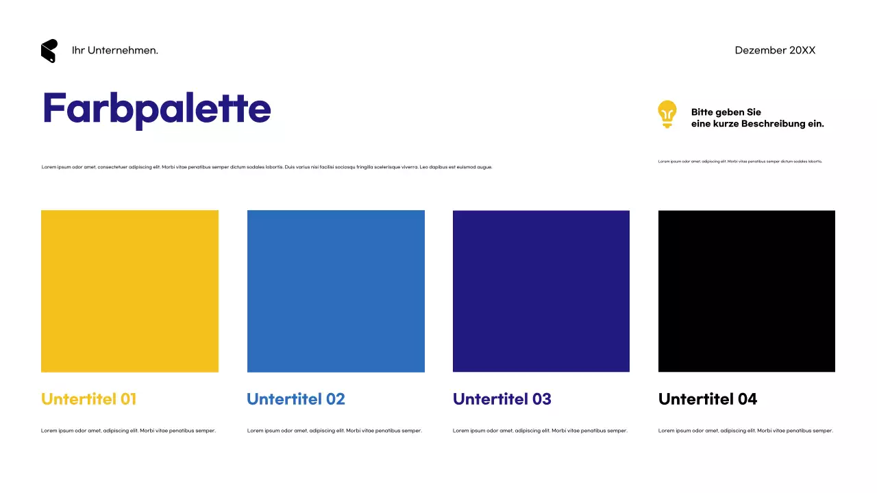 Anzeige der Blue Modern Agency