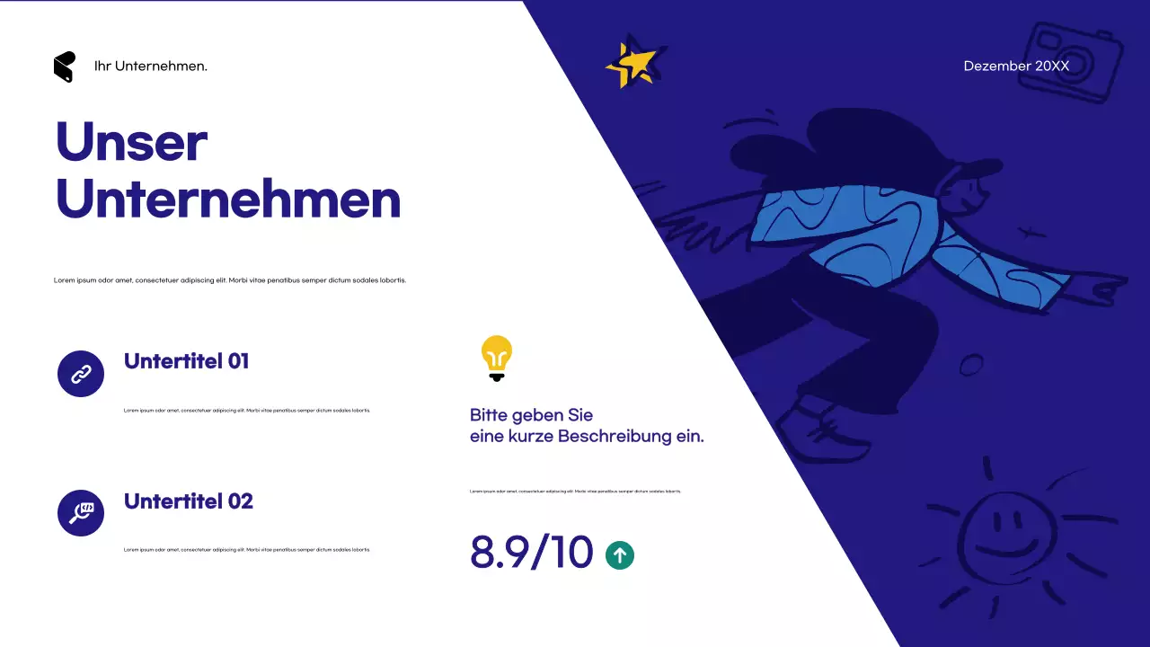 Anzeige der Blue Modern Agency