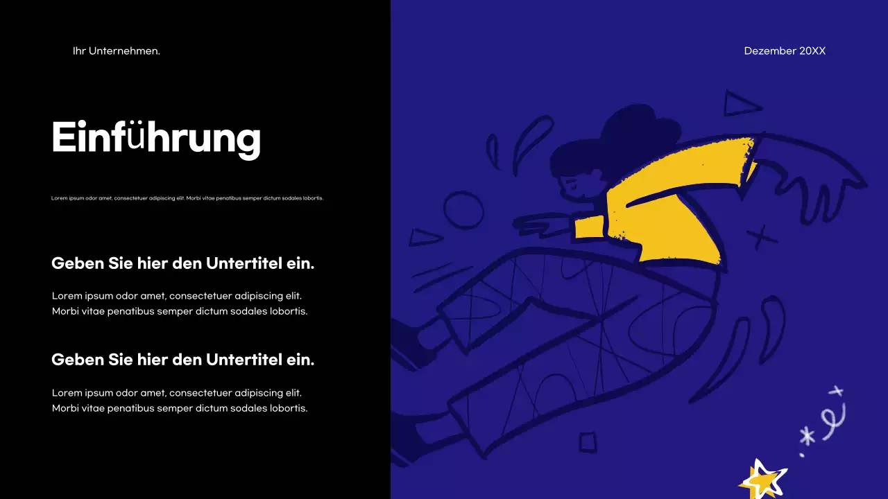 Anzeige der Blue Modern Agency