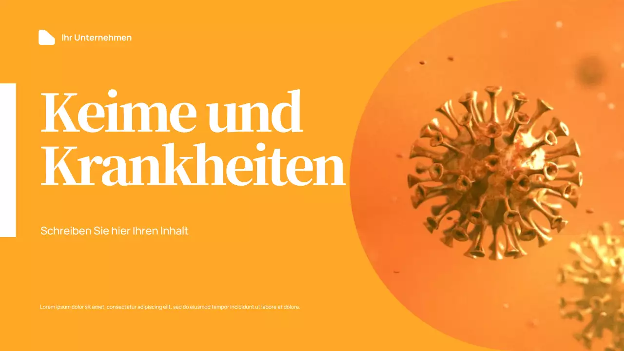 Orange Modern Health Ankündigung