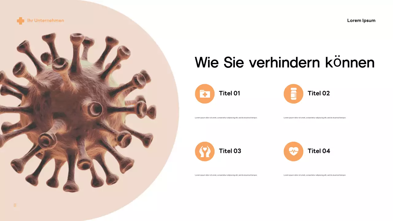 Informationen zu beigen modernen Keimen