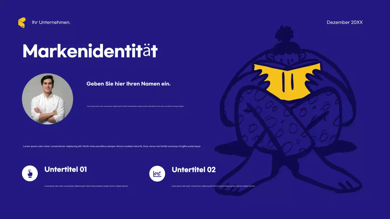 Anzeige der Blue Modern Agency