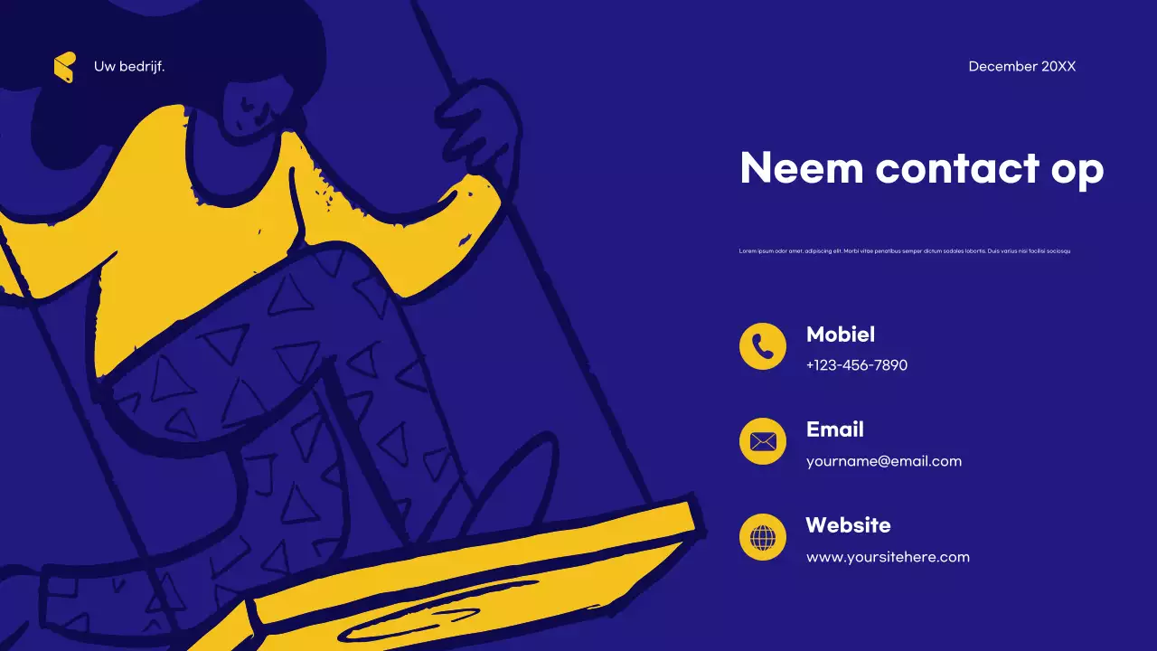 Advertentie van Blue Modern Agency