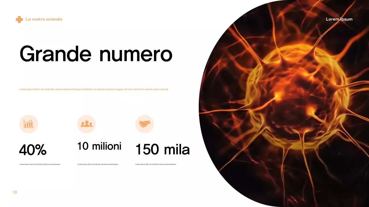 Informazioni sui germi moderni beige