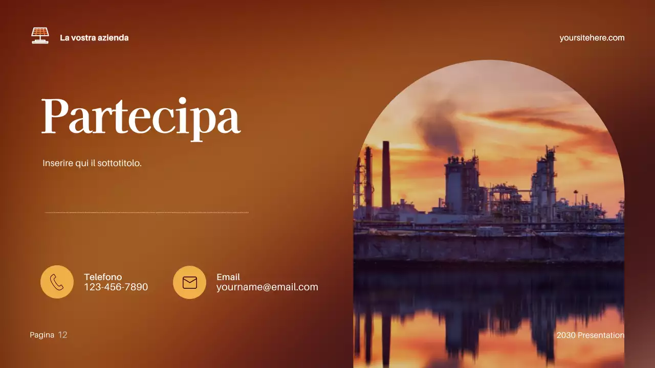 Presentazione del clima moderno di Brown