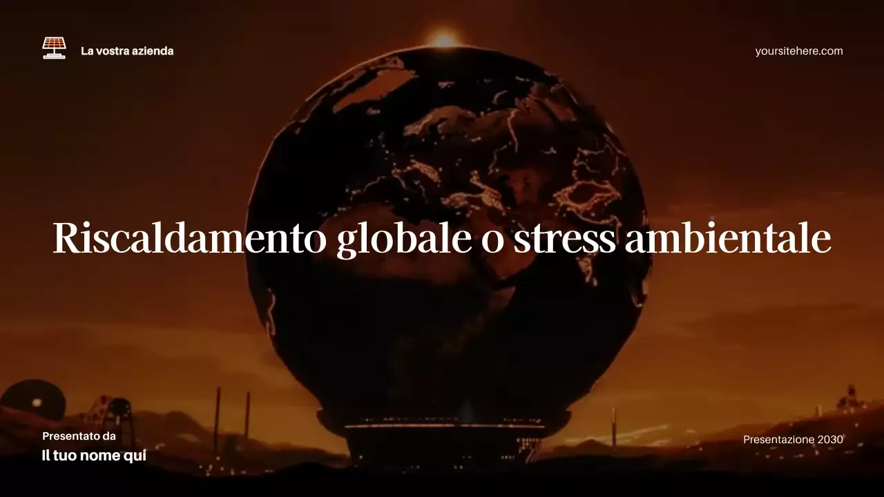 Presentazione del clima moderno di Brown