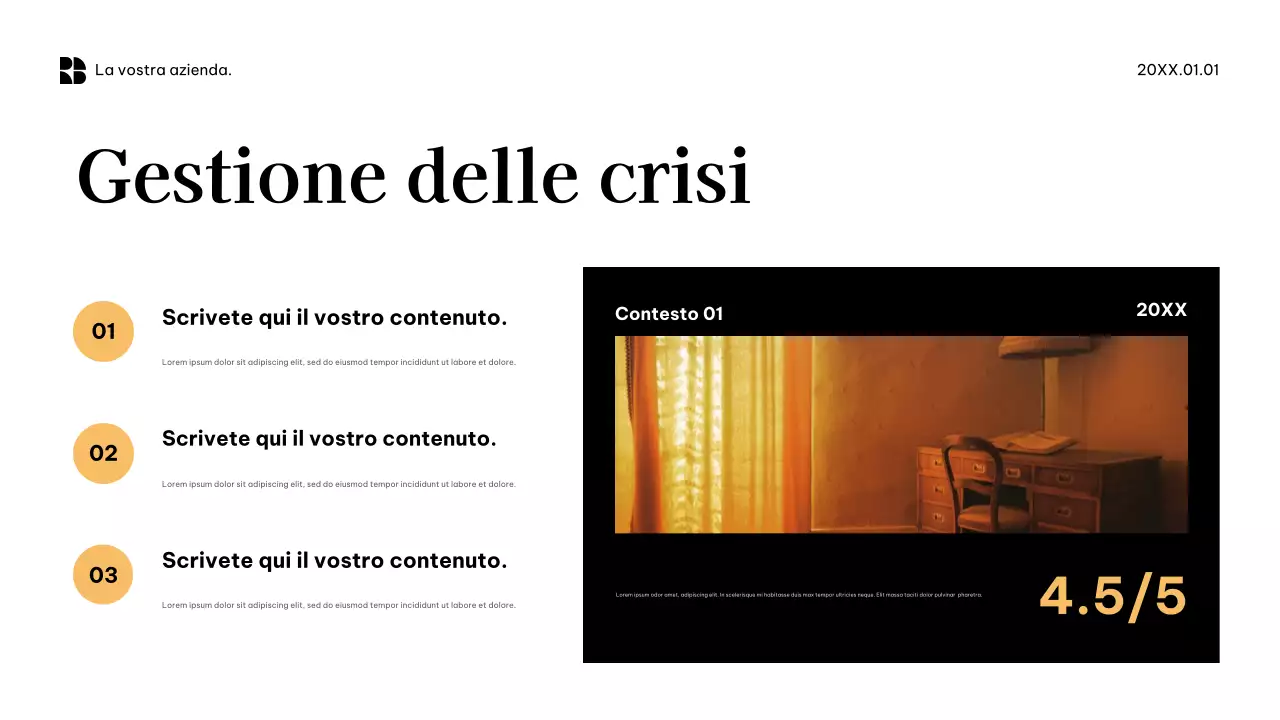 Promozione aziendale moderna nera