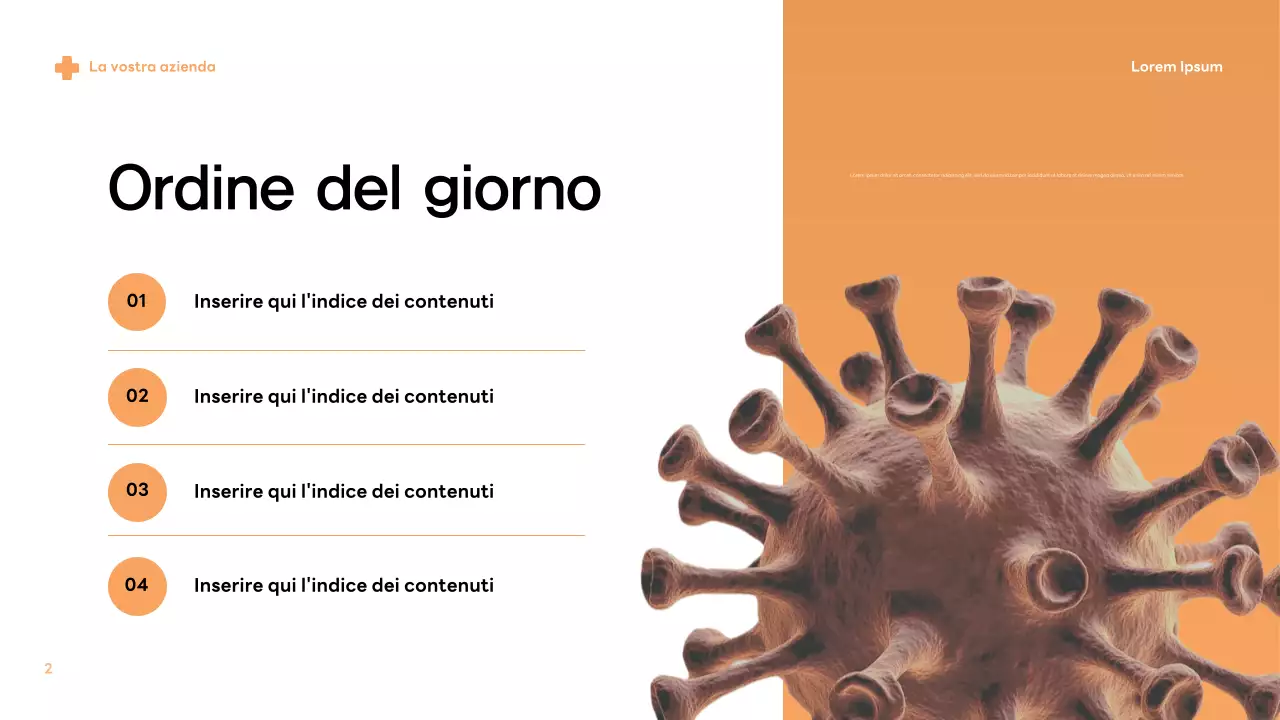 Informazioni sui germi moderni beige