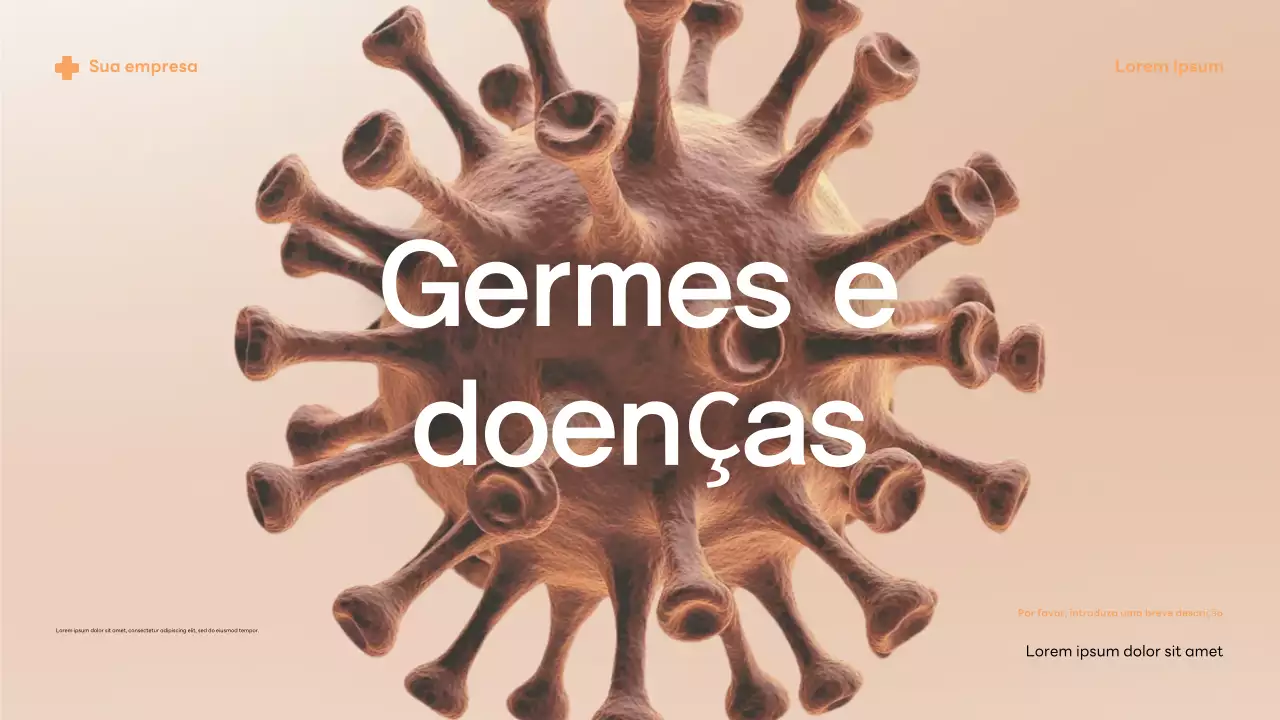 Informações sobre germes modernos bege