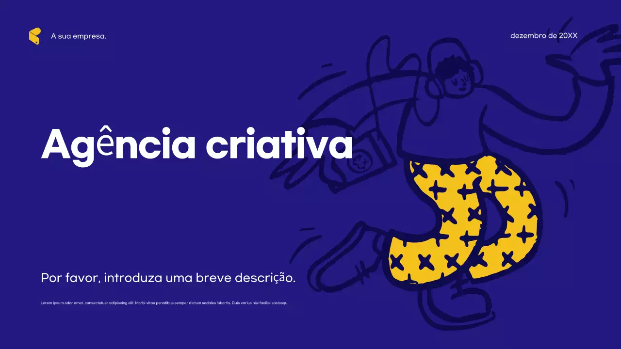 Anúncio da Blue Modern Agency