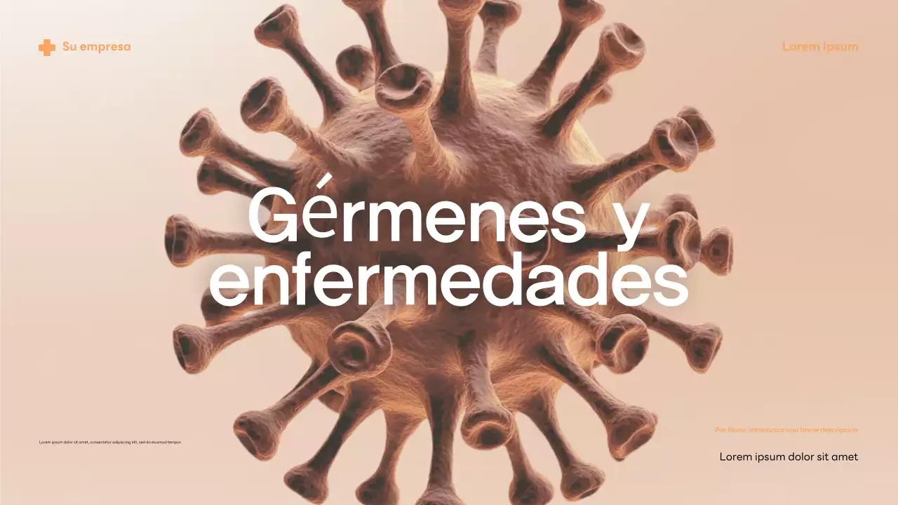 Información sobre los gérmenes modernos beige