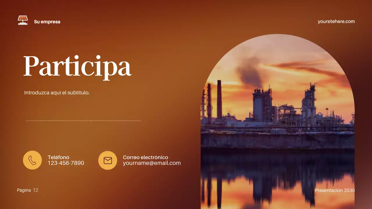 Presentación del clima moderno de Brown