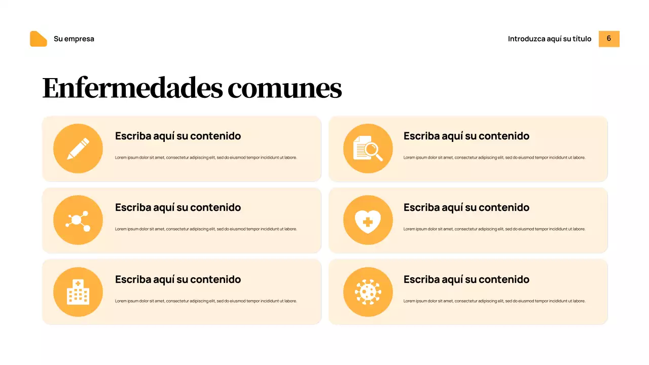 Anuncio de salud moderna de Orange