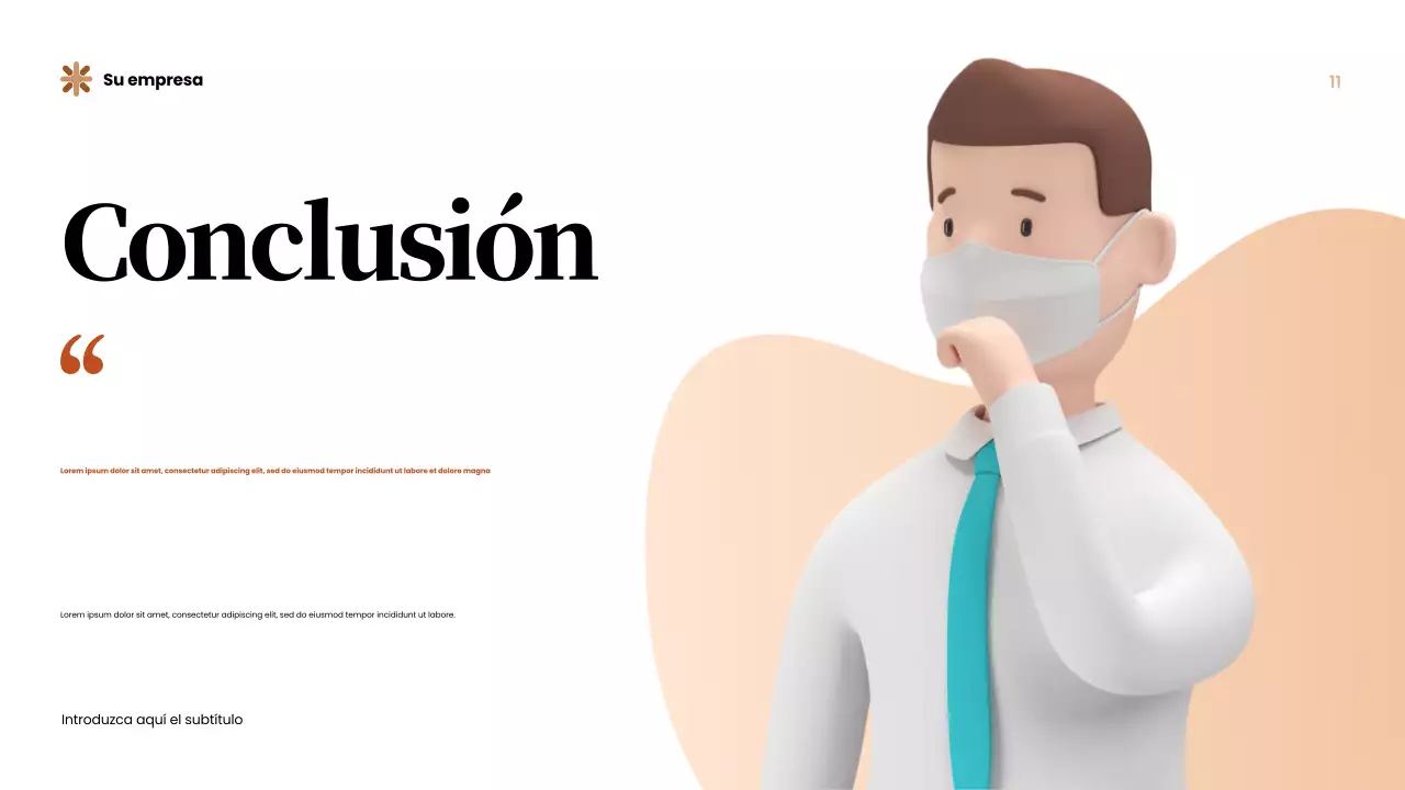 Anuncio de Brown Modern Health