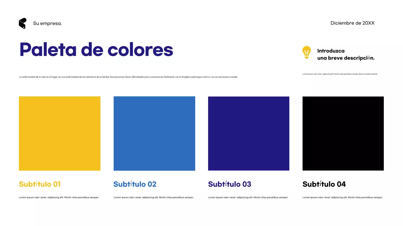 Anuncio de la Agencia Blue Modern