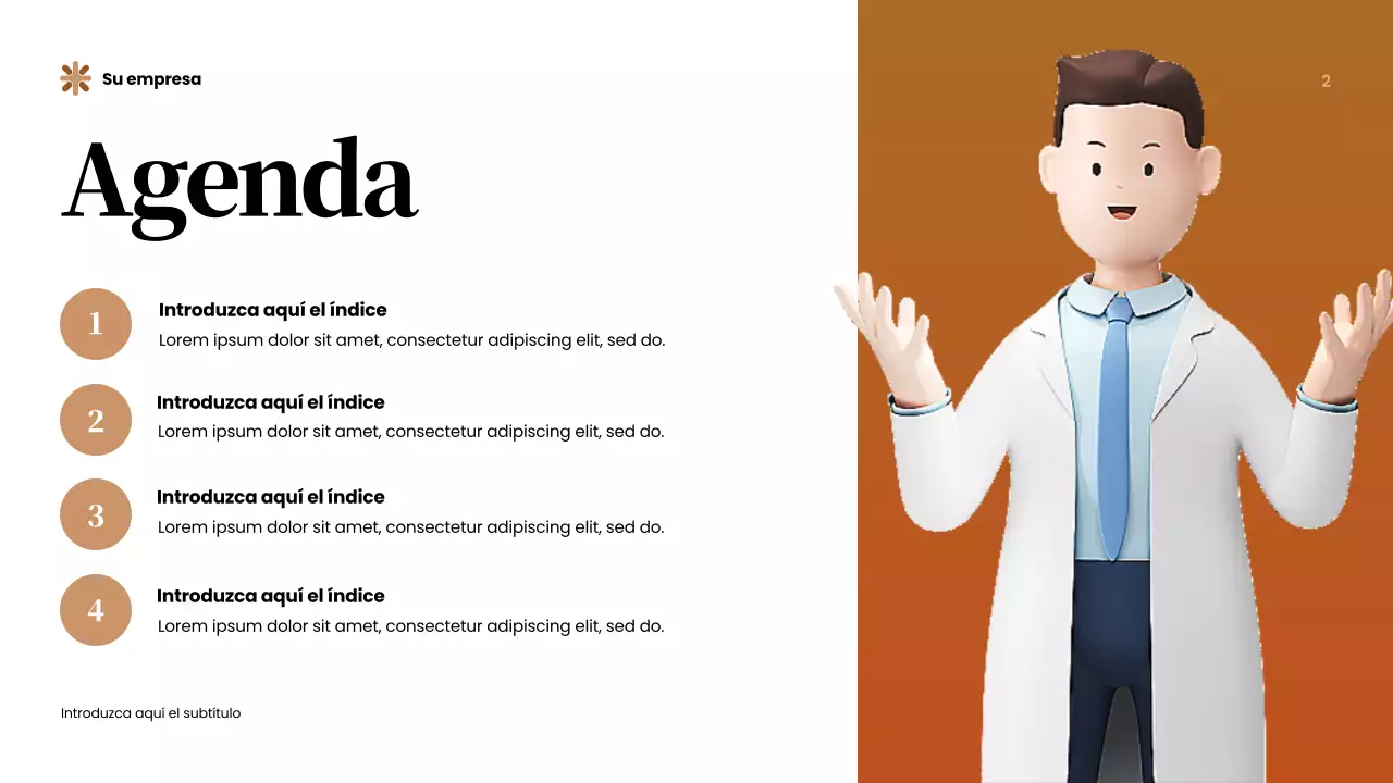 Anuncio de Brown Modern Health