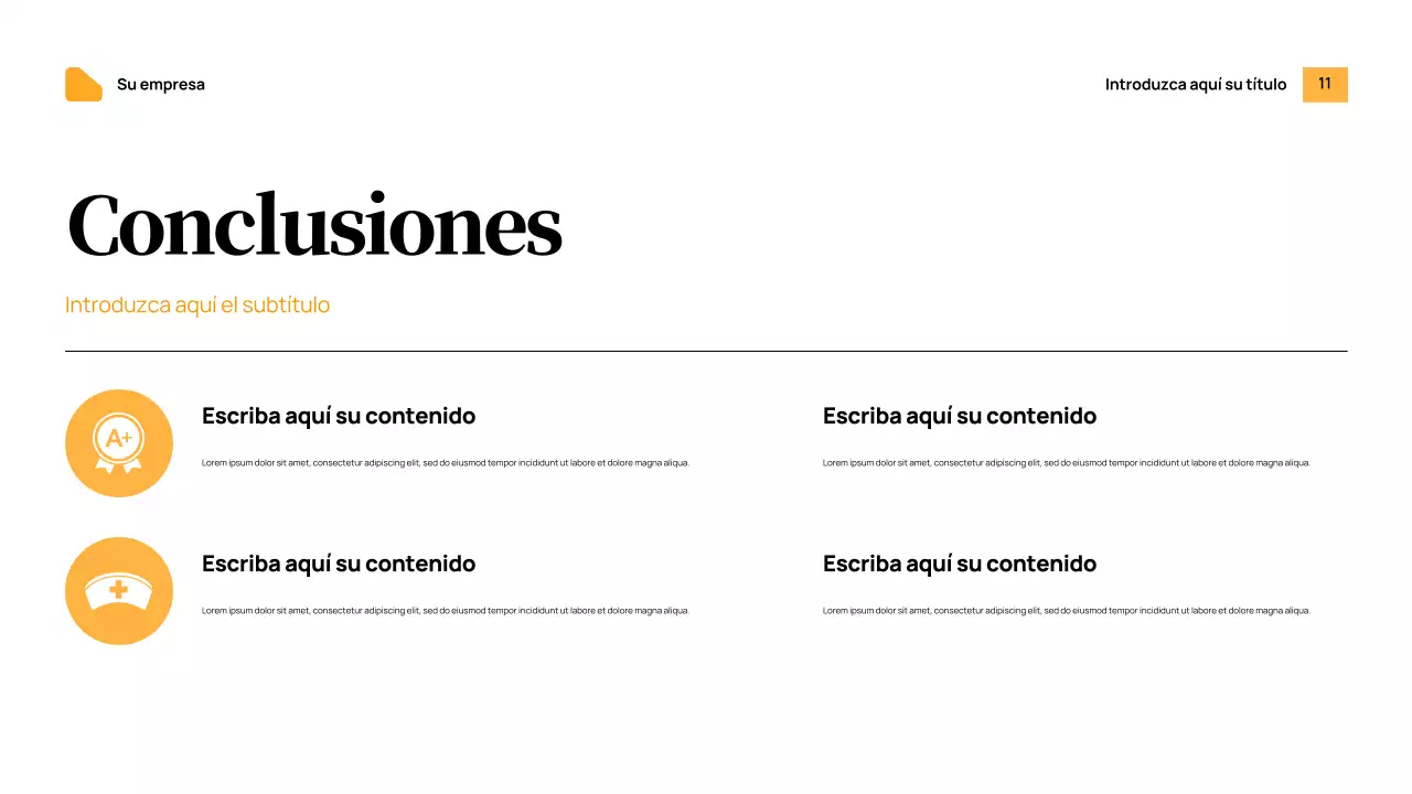 Anuncio de salud moderna de Orange